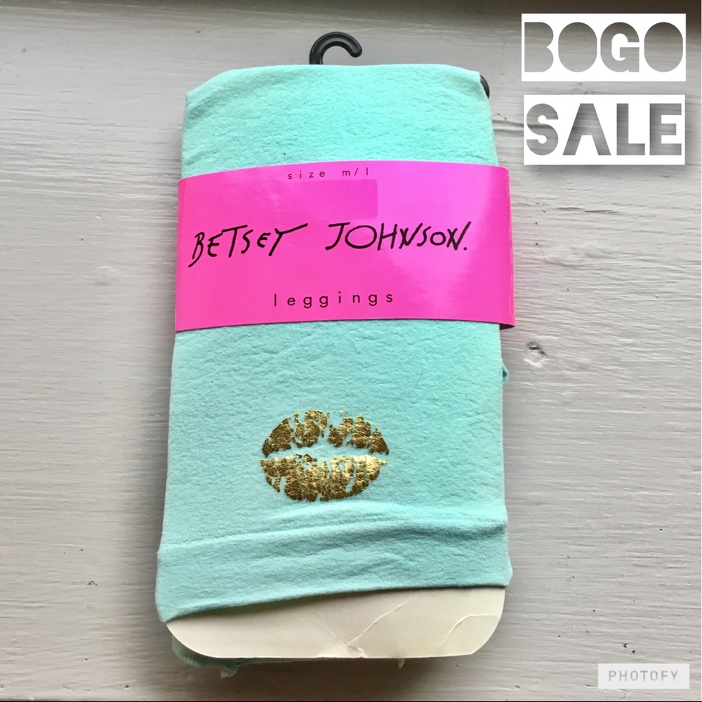 {BOGO SALE} NWT BETSEY JOHNSON LEGGINGS